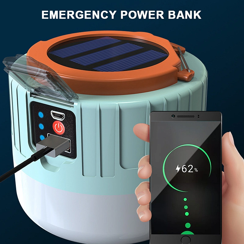 Small Solar Led Lantern Rechargeable Outdoor Lantern Waterproof Portable Multi-Function Lighting Emergency Light Camping Lamps