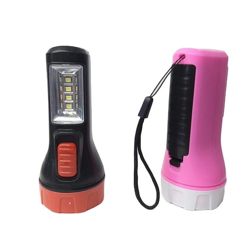2022 pocket hand bright 0.5w 2in1 mini torch led flashlight hlm with 4 SMD high power side light aa battery 3.7v 5v 6v 12 volt