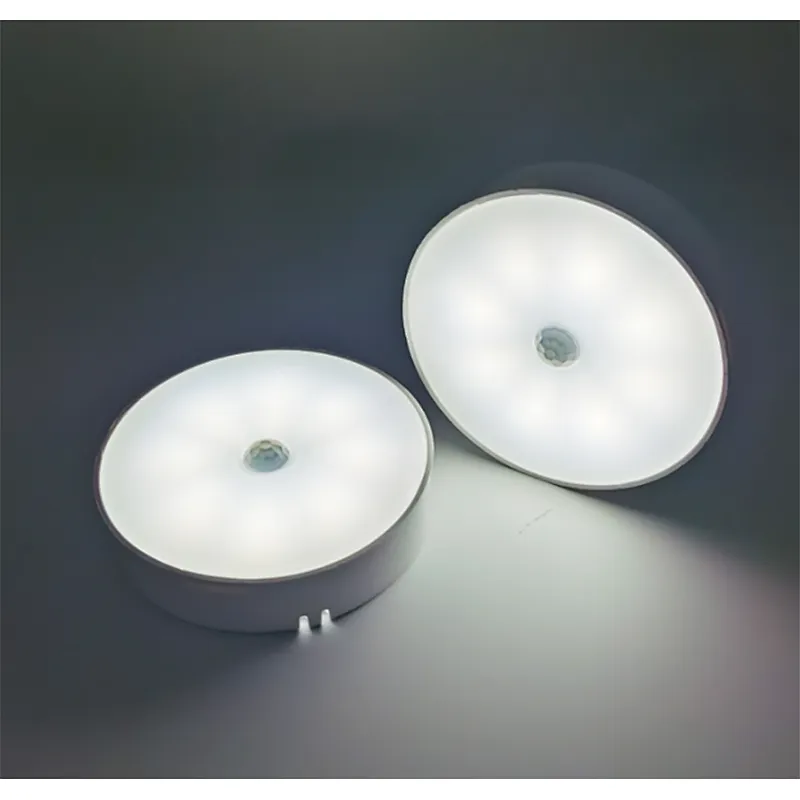 USB rechargeable motion sensor night light automatic on/off