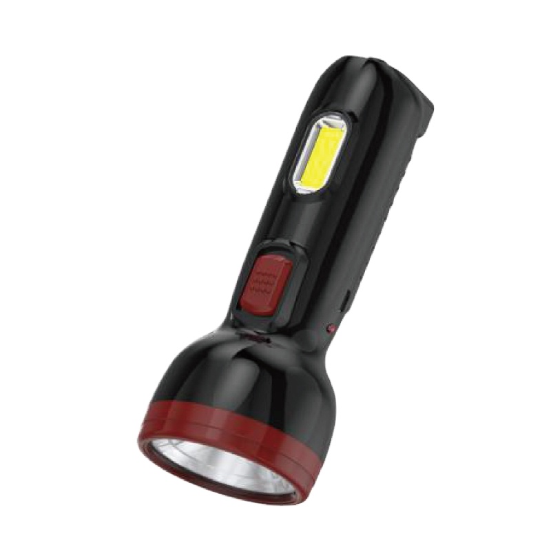 Solar Rechargeable 1000 Lumens USB Charging 500mAh Battery Hand LED Flashlight