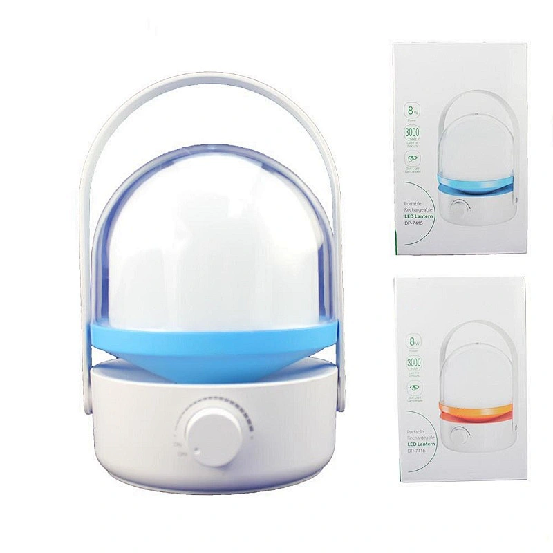 Night Lighting 3000mAh Battery Lamp Hanging 30SMD Touch Dimmer Handle Rotate 360 retro style Portable Rechargeable LED Lantern