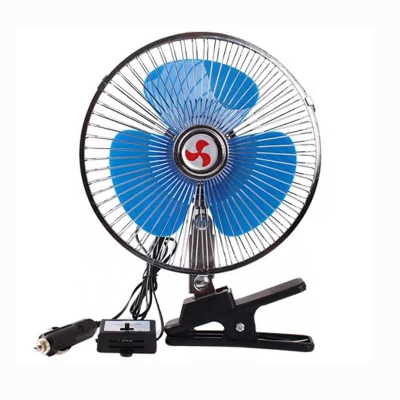 6 inch mini car fan  12v 24v cooling Oscillating Portable Auto fan