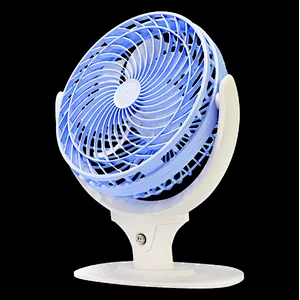 Original Factory 7 inch 1200mAh Mini Desk Fans Rechargeable Home Use Mute Small Battery Fan With USB Output