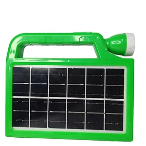 Multi-functional solar rechargeable emergency light outdoor portable LED camping light with flashlight