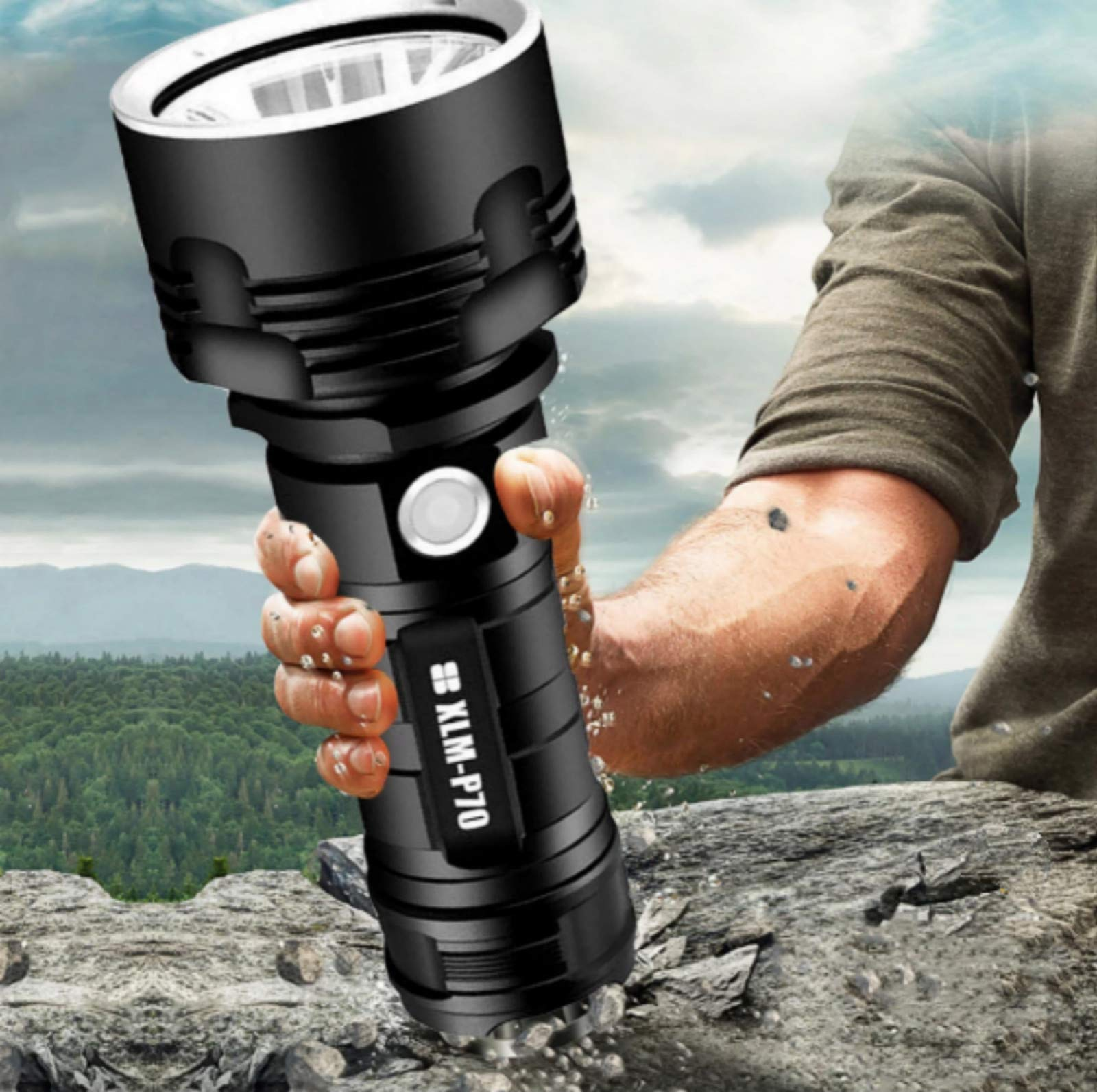 xlm p70 led flashlights multifunctional powerful Tactical xhp70. 2 Lanterna Aluminium Led Light P70 Lamp XHP70 Flash Light