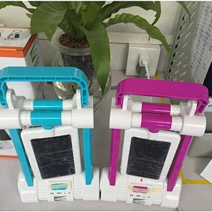 Portable Push Switch Rechargeable 2300mAh battery 21 42 SMD Searching Lamp Outdoor Work Lantern LED Solar Charge Camping Light