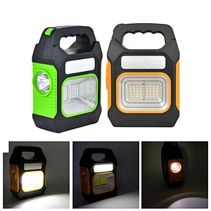 Super Bright Camping Lantern Solar Emergency Light with 3 Light Modes Waterproof Tent Lamp Torch for Emergency Hiking Fishing