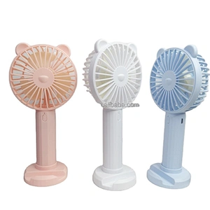High quality waterproof rechargeable handheld flexible transparent mini kitty fan 2022 usb portable outdoor