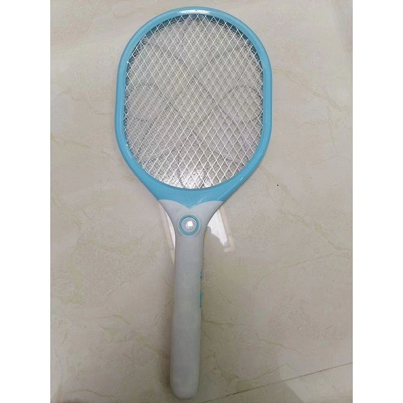 Best selling summer large repellent handheld lithium chaozhou electric insect racket mosquito swatter bat with lamp warranty