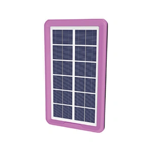 Portable small home solar panels for the mobile phone fan