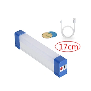 USB Charging 800 1200 mAh Intelligent Outdoor Lighting 20W 30W Rechargeable LED Tube Emergency Light