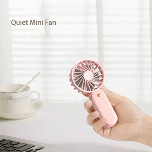 Powerful Small USB Mini Handhold Summer Cool Rechargeable Brushless Motor Portable And Compact Quiet Pocket Fan