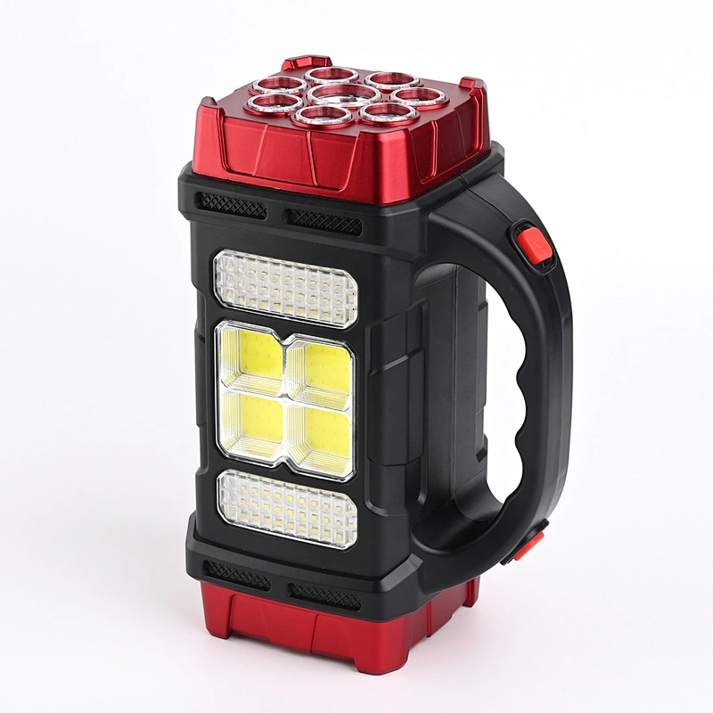 HB-2678 LED Floodlight Super Bright LED COB Work Lights USB Rechargeable Emergency Spotlight Outdoor Solar Torch Light