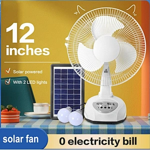 Wholesale price usb charging ac dc motor desk table portable air circulation oscillation fan for home 12 16 inch 16inch