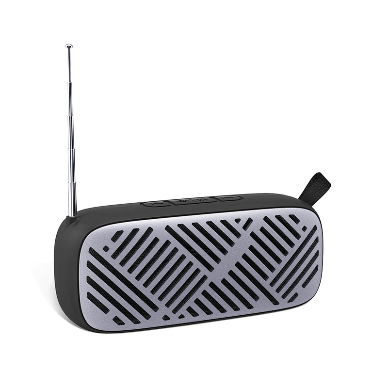 High quality mini portable  dual active hifi  wireless speaker fm audio