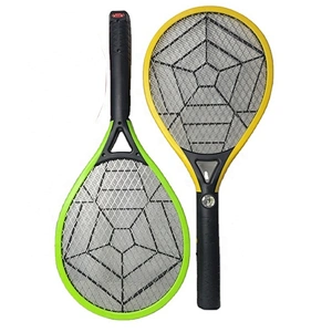 Wholesale large size multifunctional electric racket killing  mosquito swatter with LED light