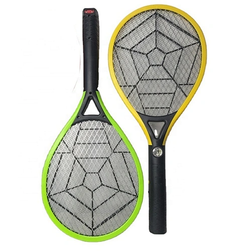 Wholesale large size multifunctional electric racket killing  mosquito swatter with LED light