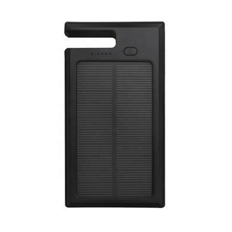 Dual USB Output External Battery 8000mAh 10000mAh 20000mAh 30000mAh Charger MIni Solar Power Bank With Led Flashlight