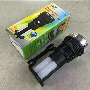 Indonesia hot sell YW-2881 Portable Outdoor Hand Solar rechargeable emergency LED light