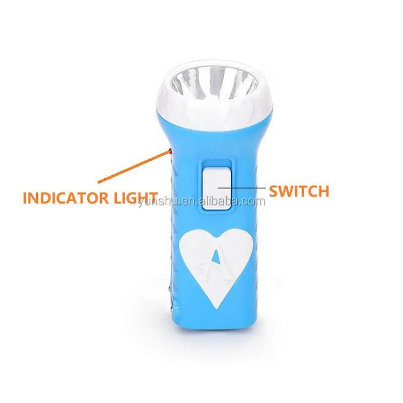 Custom portable rechargeable best torch light powerfull flashlight led
