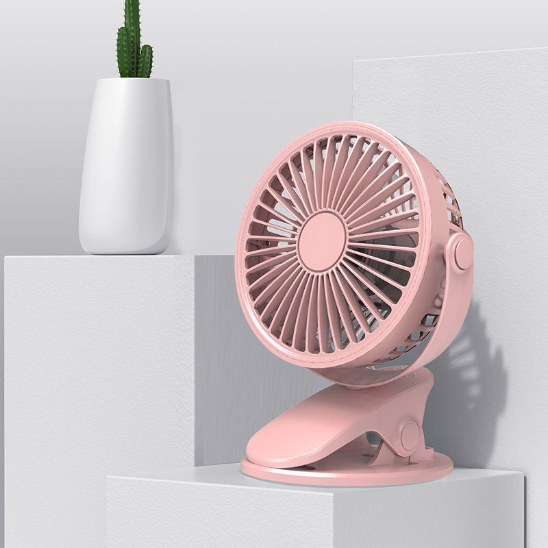2022 New Arrivals Gadgets Low Power Consumption Rechargeable Fans With Clip Noiseless Table Fan