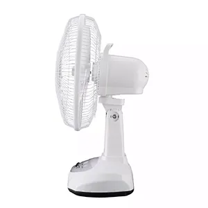 Energy Saving 16 inches electric 6V 12V USB Mobile Charge Powerful 9 SpeedsAC/DC Operated 5 Keys Solar Oscillating Fans Kit