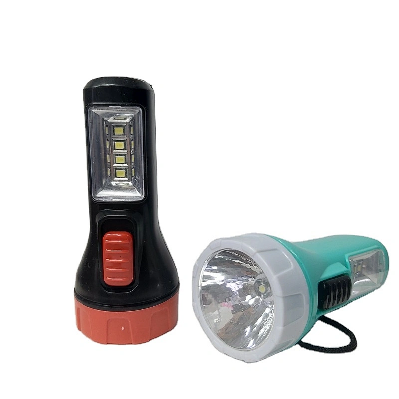 2022 pocket hand bright 0.5w 2in1 mini torch led flashlight hlm with 4 SMD high power side light aa battery 3.7v 5v 6v 12 volt