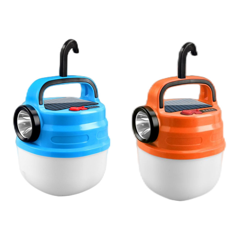 Outdoor Tent LED Camping Light Portable led Work Lamp Emergency Torch Solar Lantern
