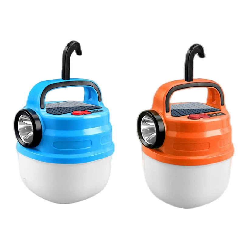 Outdoor Tent LED Camping Light Portable led Work Lamp Emergency Torch Solar Lantern