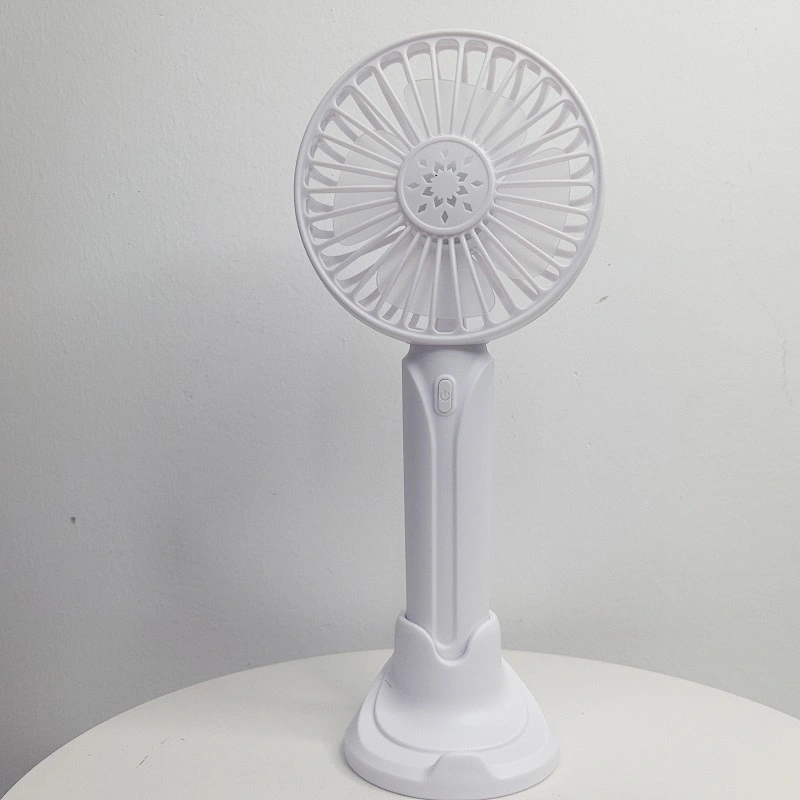 Portable Rechargeable 18650 Battery Mini Handheld USB charging Summer Air Cooling Small Cute Fan With LED Light ac dc Motor