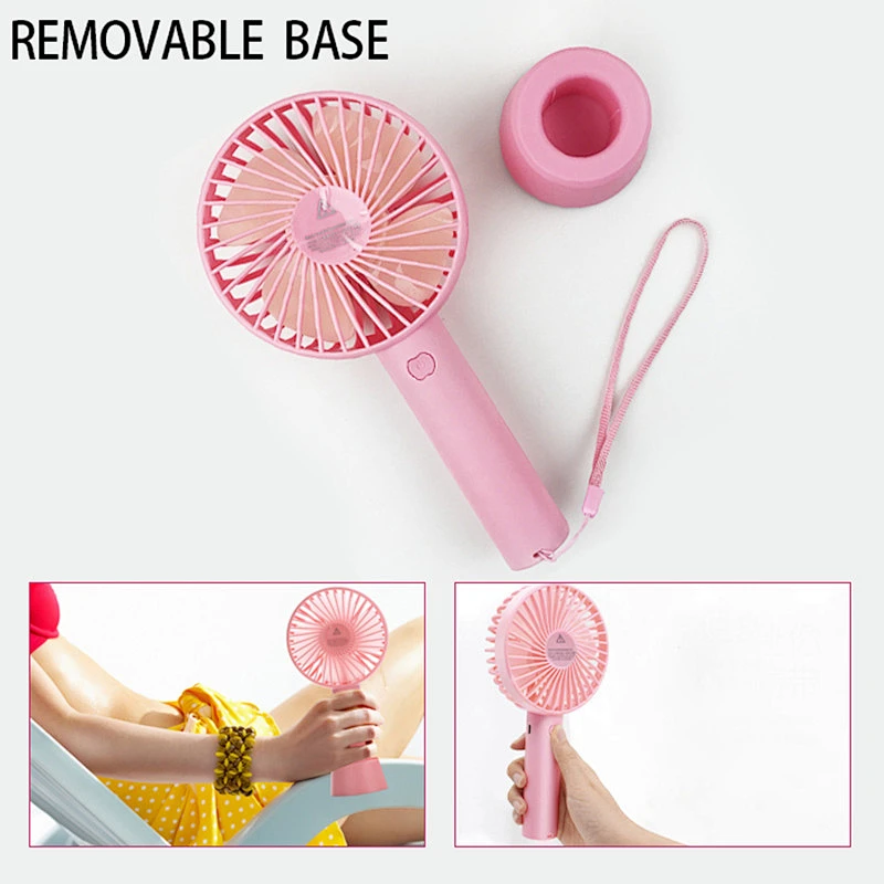 Hot Selling  Handheld Rechargeable Mini Fan USB Portable Electric Charging Cooling Fan