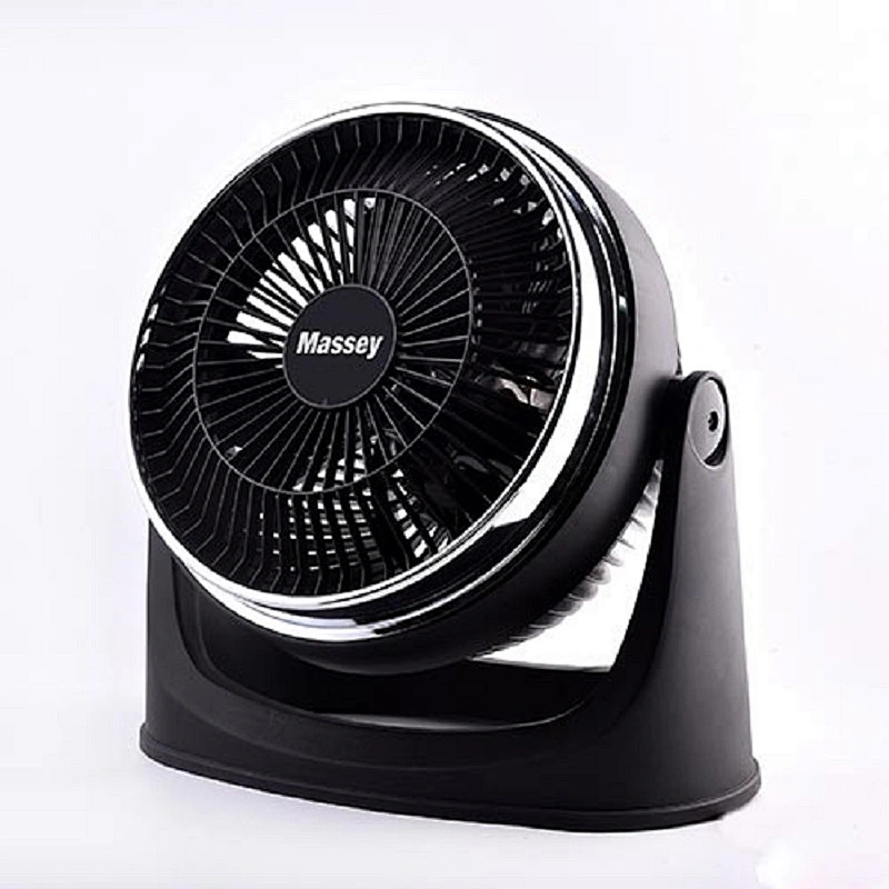 High Velocity 8 Inch Turbo Fan 2-in-1 Powerful Airflow Quiet Operation 3-Speed Adjustable Wall Fan