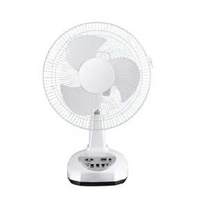 Energy Saving 16 inches electric 6V 12V USB Mobile Charge Powerful 9 SpeedsAC/DC Operated 5 Keys Solar Oscillating Fans Kit