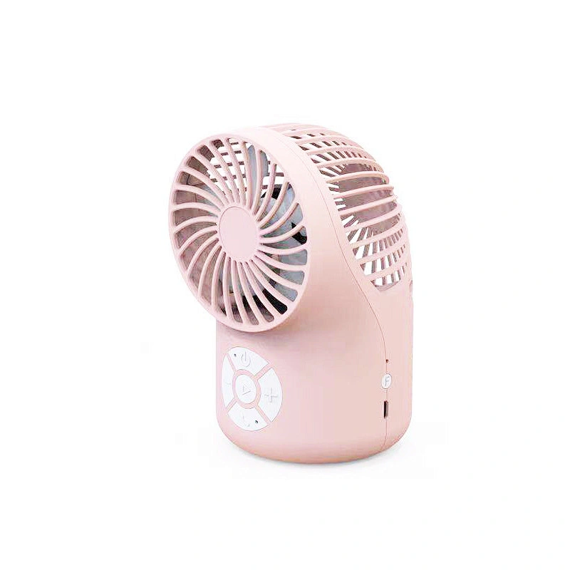 OEM ODM 2 in 1 portable fan and wireless speaker Mini fan speaker Promotional Gifts Music  Air Cooler Speaker Fan