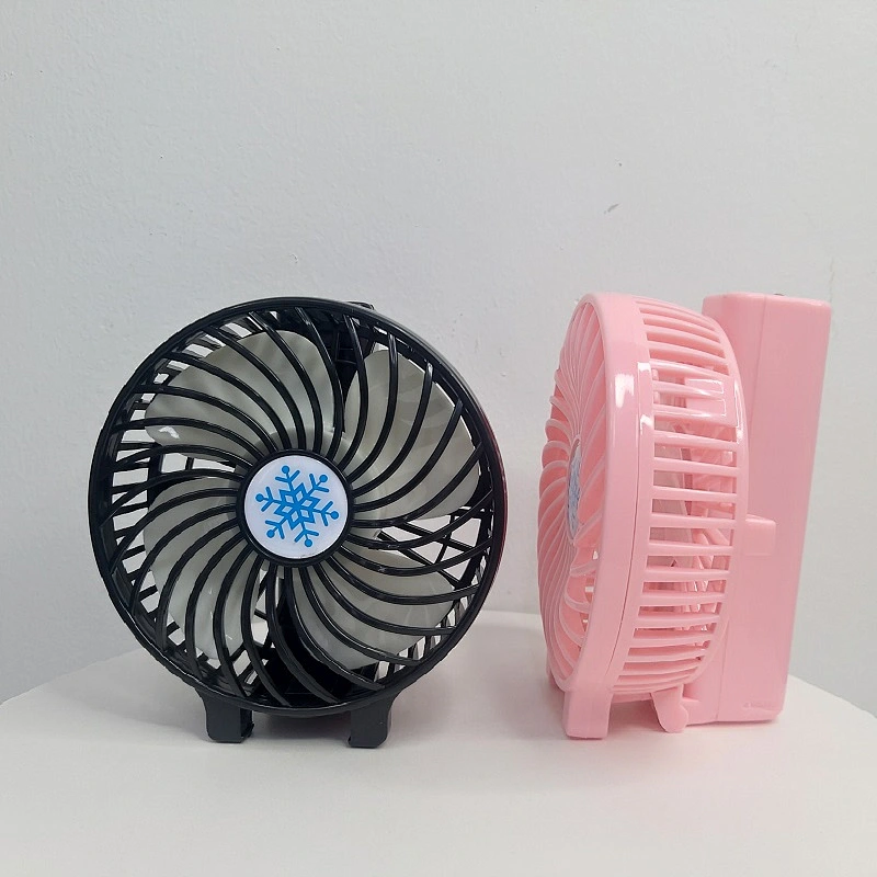 Custom logo portable dc motor small bulk handheld fan foldable personal rechargeable plastic 5v 12v 24v  hand mini usb fan