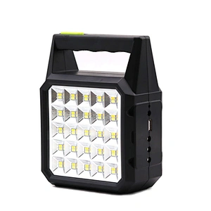 Small Solar Rechargeable Lights With Solar Panel 6V Home Outdoor Camping LED Lamp