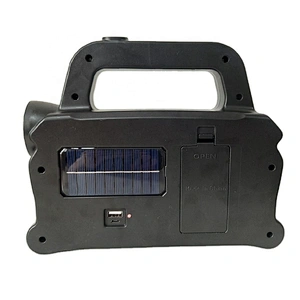 portable cob searchlight USB charging solar charging camping light led rechargeable work lamp