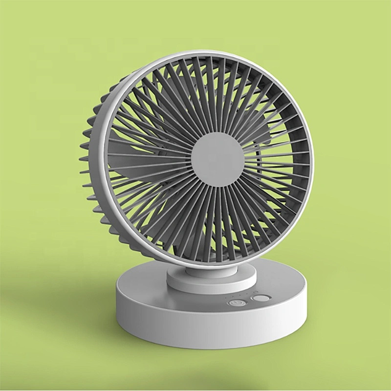 New Low Noise Battery Rechargeable Desktop fan Small Mini USB Desk Fan With Office Table