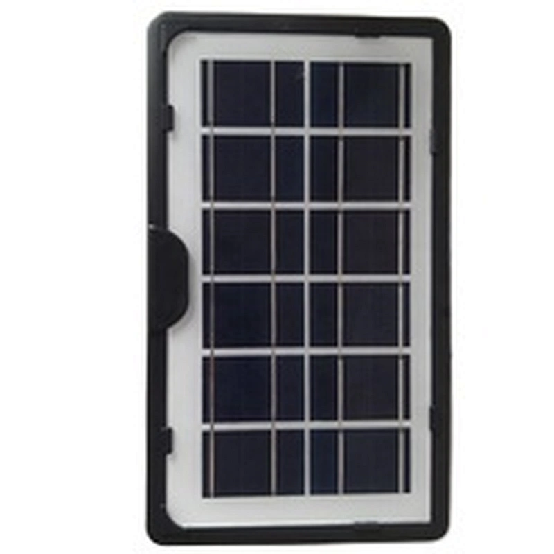 Portable mini solar panel  lighting system with lightbulb 3W*3 bulb and super bright LED tube on emergency light pawer bank
