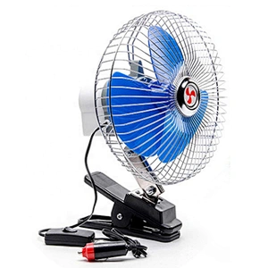 Direct factory 8inch Ventilador Air Cooler 12v 24V Head Power Design Vehicle Weight Electric Cooling Car Fans Air Coolers