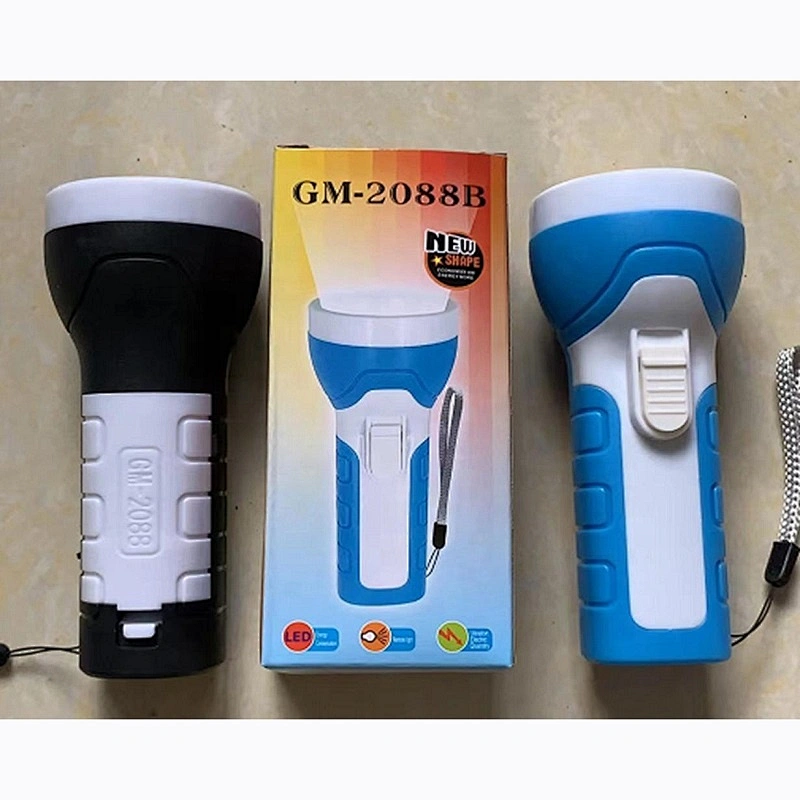 JL208-1North America HOT SALE Customized Color Cheap AA Dry Plastic LED Flashlight Torch for Emergency