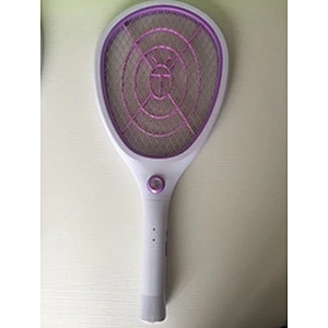 Custom multi-functional charging 2in1 household three-layer grid electric mosquito trap swatter racket with lamp to india africa