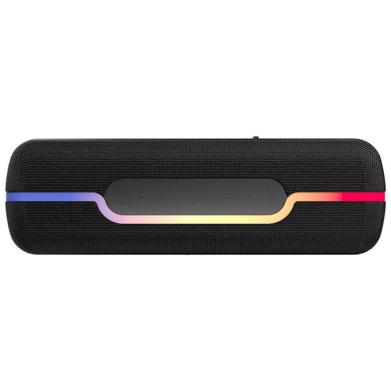 Portable high quality waterproof music soundbar speaker with LED lamp