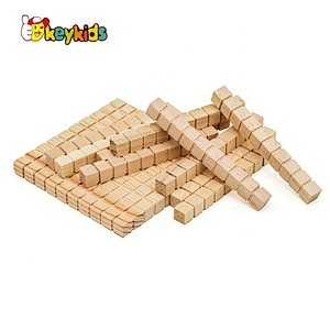Early number learning wooden base ten set for kids W12E030