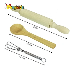 2021 Adorable  carton educational wooden chef set for kids W10D344