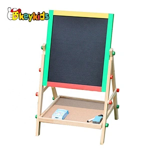 Stock educational toy wooden kids drawing board for wholesale W12B048A