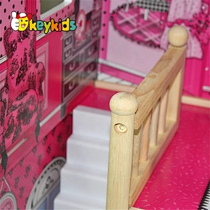 Top Sale Wooden Barbie Girl House Set For Wholesale W06A101