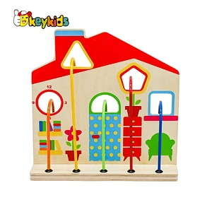 New design educational wooden activity toy for children W11B268
