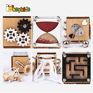 Hot selling and Newest wooden intelligence toys  for kids W12D303