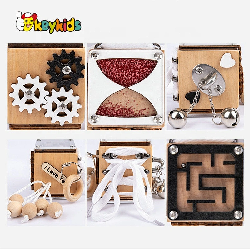 Hot selling and Newest wooden intelligence toys  for kids W12D303